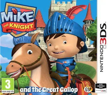 Mike the Knight and the Great Gallop (Europe) (En,Fr,De,Es,It,Nl) box cover front